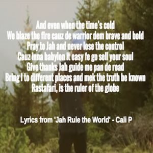 Jah Rule the World Lyrics